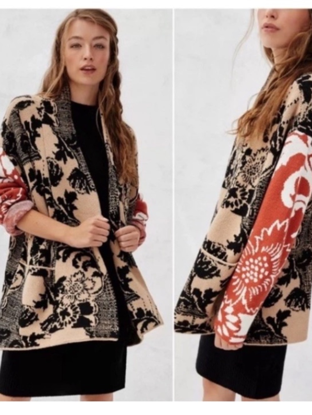 Anthropologie Lola cocoon cardigan size m/l